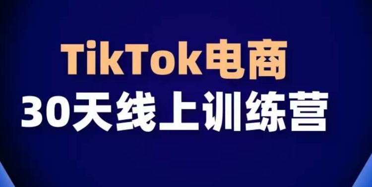 TikTok电商带货30天线上课，不可错过的全球流量洼地！-英祺创业