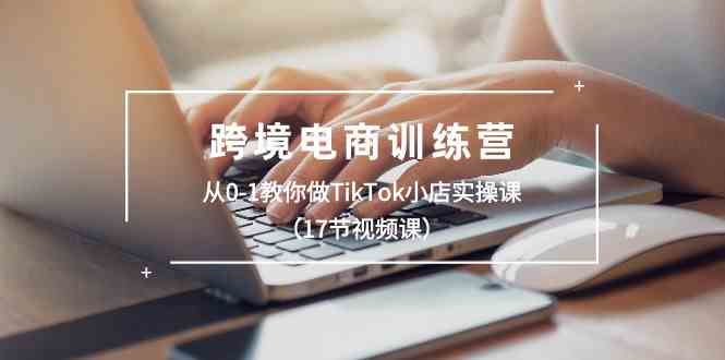 跨境电商训练营：从0-1教你做TikTok小店实操课（17节视频课）-英祺创业