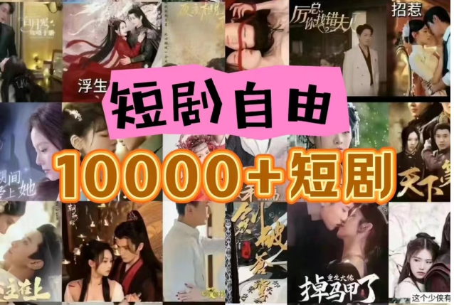 打造完全属于自己的个人短剧库，实现网盘拉新与私域变现的完美融合！-英祺创业