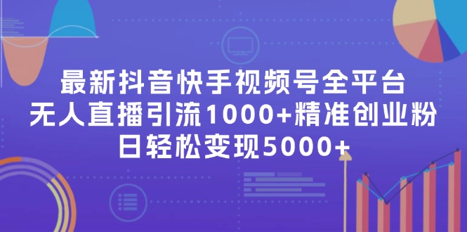 （11970期）最新抖音快手视频号全平台无人直播引流1000+精准创业粉，日轻松变现5000+-英祺创业